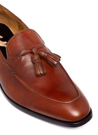 Detail View - Click To Enlarge - PAUL SMITH - 'Elgin' tassel leather loafers