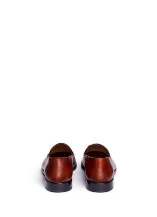 Back View - Click To Enlarge - PAUL SMITH - 'Elgin' tassel leather loafers