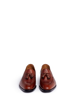 Front View - Click To Enlarge - PAUL SMITH - 'Elgin' tassel leather loafers