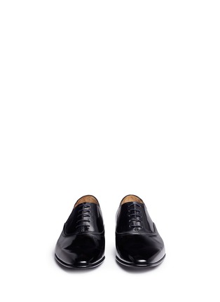 Front View - Click To Enlarge - PAUL SMITH - 'Starling' patent leather Oxfords