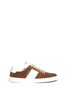Main View - Click To Enlarge - PAUL SMITH - 'Levon' leather stripe suede sneakers