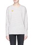 Main View - Click To Enlarge - CLOSED - x Jupe by Jackie Heart embroidered sweatshirt