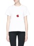 Main View - Click To Enlarge - 73115 - 'Apple' sequin embellished T-shirt