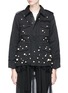 Main View - Click To Enlarge - 73115 - 'Pearl Snow' beaded canvas M-65 field jacket