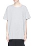 Main View - Click To Enlarge - 73115 - 'Goodbye' sequin slogan oversized T-shirt