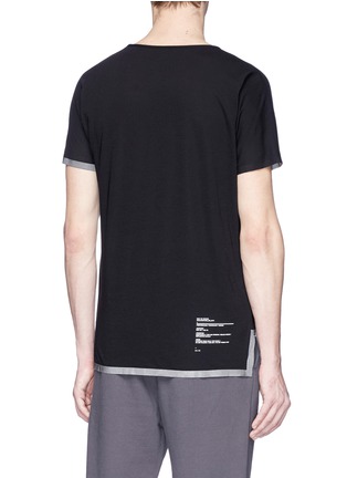 Back View - Click To Enlarge - 73398 - REFLECTIVE TRIM PERFORMANCE T-SHIRT
