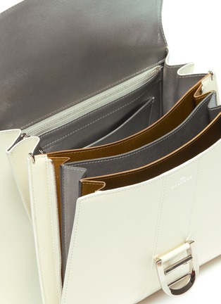 Detail View - Click To Enlarge - DELVAUX - 'Brillant MM Magic' leather satchel