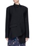 Main View - Click To Enlarge - BALENCIAGA - Pulled oversized virgin wool suiting jacket