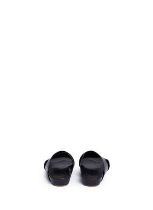 Back View - Click To Enlarge - ATP ATELIER - 'Doris' cross strap leather sandals