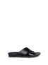 Main View - Click To Enlarge - ATP ATELIER - 'Doris' cross strap leather sandals
