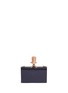 Detail View - Click To Enlarge - CECILIA MA - 'Drink Me' wine cork charm acrylic box clutch