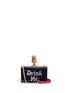 Main View - Click To Enlarge - CECILIA MA - 'Drink Me' wine cork charm acrylic box clutch