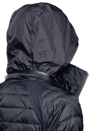 Detail View - Click To Enlarge - CANADA GOOSE - 'Hybridge Parren' hooded down puffer jacket