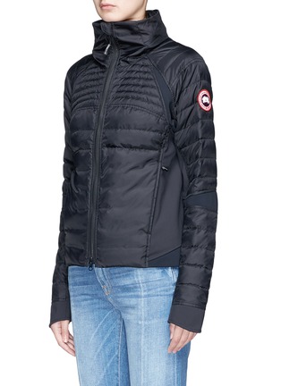 Front View - Click To Enlarge - CANADA GOOSE - 'Hybridge Parren' hooded down puffer jacket