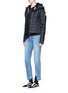 Figure View - Click To Enlarge - CANADA GOOSE - 'Hybridge Parren' hooded down puffer jacket