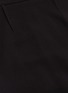 Detail View - Click To Enlarge - ROLAND MOURET - 'Arreton' zip back wool pencil skirt