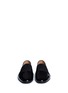 Front View - Click To Enlarge - DRIES VAN NOTEN - Grosgrain panel patent leather loafers