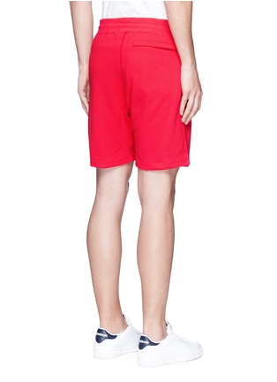 Back View - Click To Enlarge - 10017 - 'Circumflex' cotton piqué sweat shorts