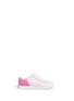 Main View - Click To Enlarge - NATIVE  - 'Jefferson Block' colourblock perforated toddler slip-on sneakers