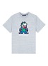 Main View - Click To Enlarge - 8-BIT - 'Why So Serious' rubber appliqué unisex T-shirt