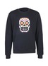 Main View - Click To Enlarge - 8-BIT - 'Muertos Skull' rubber appliqué unisex sweatshirt