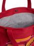 Detail View - Click To Enlarge - 8-BIT - 'Beach Bum' rubber appliqué tote bag