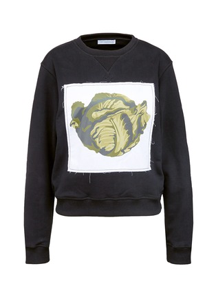 Main View - Click To Enlarge - JW ANDERSON - Lettuce patch cotton sweatshirt