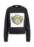 Main View - Click To Enlarge - JW ANDERSON - Lettuce patch cotton sweatshirt