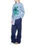 Figure View - Click To Enlarge - JW ANDERSON - Drawstring pocket cuff sweatpants