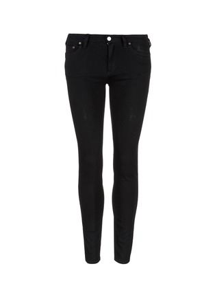 Main View - Click To Enlarge - ACNE STUDIOS - 'CLIMB' RAW SKINNY JEANS