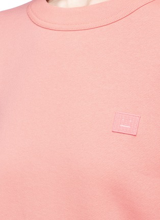 Detail View - Click To Enlarge - ACNE STUDIOS - 'Fairview Face' oversized sweatshirt