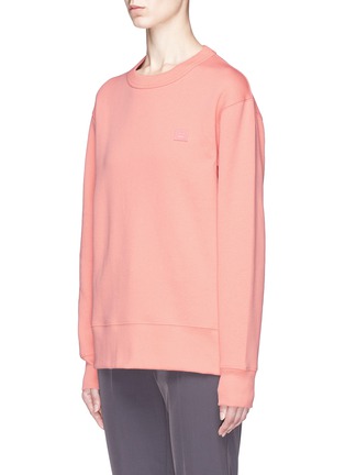 Front View - Click To Enlarge - ACNE STUDIOS - 'Fairview Face' oversized sweatshirt