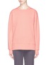 Main View - Click To Enlarge - ACNE STUDIOS - 'Fairview Face' oversized sweatshirt
