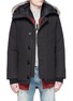 Main View - Click To Enlarge - CANADA GOOSE - 'CHATEAU' FUR TRIM DOWN PADDED PARKA