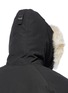  - CANADA GOOSE - 'Chilliwack' fur hood trim down padded bomber jacket