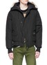 Main View - Click To Enlarge - CANADA GOOSE - 'Chilliwack' fur hood trim down padded bomber jacket