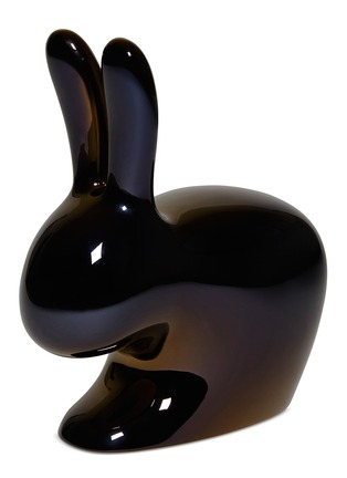 Main View - Click To Enlarge - QEEBOO - Rabbit large chair – Black Pearl