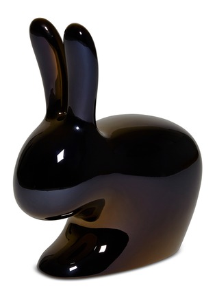 Main View - Click To Enlarge - QEEBOO - Rabbit small chair – Black Pearl