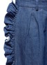 Detail View - Click To Enlarge - MAGGIE MARILYN - 'I'll Stand Beside You' ruffle outseam denim pants