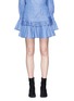 Main View - Click To Enlarge - MAGGIE MARILYN - 'Composed' pleated stripe skirt