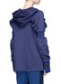 Back View - Click To Enlarge - MAGGIE MARILYN - 'Follow My Lead' ruffle trim hoodie