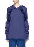 Main View - Click To Enlarge - MAGGIE MARILYN - 'Follow My Lead' ruffle trim hoodie