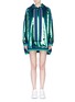 Main View - Click To Enlarge - MIRA MIKATI - Sequin hoodie dress