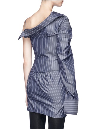 Back View - Click To Enlarge - STRATEAS CARLUCCI - 'Bound' pinstripe corset