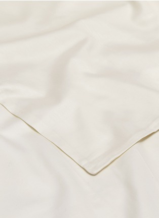 Detail View - Click To Enlarge - FRETTE - Spira Lace queen size duvet set – Ivory