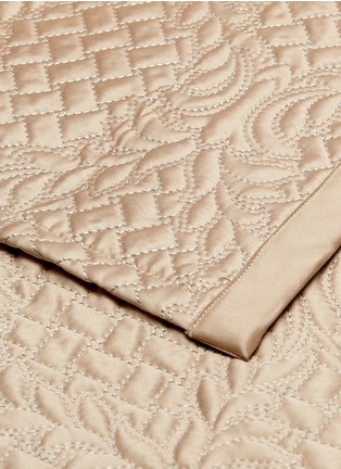 Detail View - Click To Enlarge - FRETTE - Kuros light quilt – Toffee