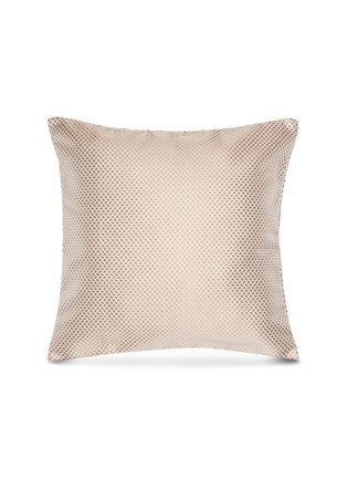 Main View - Click To Enlarge - FRETTE - Jackson cushion cover – Beige/Caramel