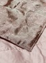 Detail View - Click To Enlarge - FRETTE - Bouquet light quilt – Beige/Stucco Pink