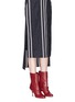 Figure View - Click To Enlarge - ALCHIMIA DI BALLIN - 'Kari' belted nappa leather slip-on boots