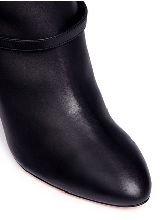 Detail View - Click To Enlarge - ALCHIMIA DI BALLIN - 'Titan' belted nappa leather knee high boots